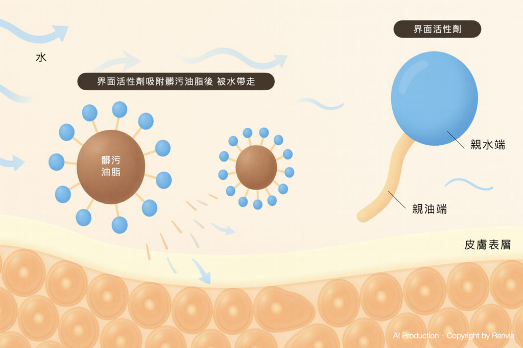 界面活性劑作用原理